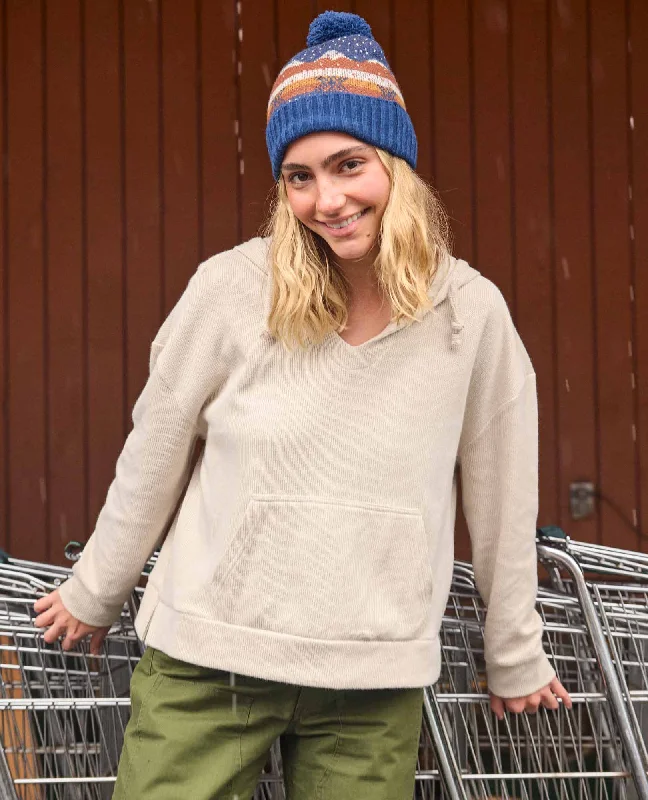 Byrne Hoodie Hoodie with Rolled Sleeves Casual Relaxed