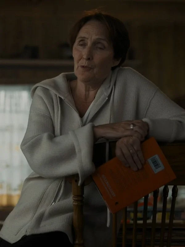 Fiona Shaw Killing Eve S04 Hoodie Hoodie with Zipper Placket Modern Functional
