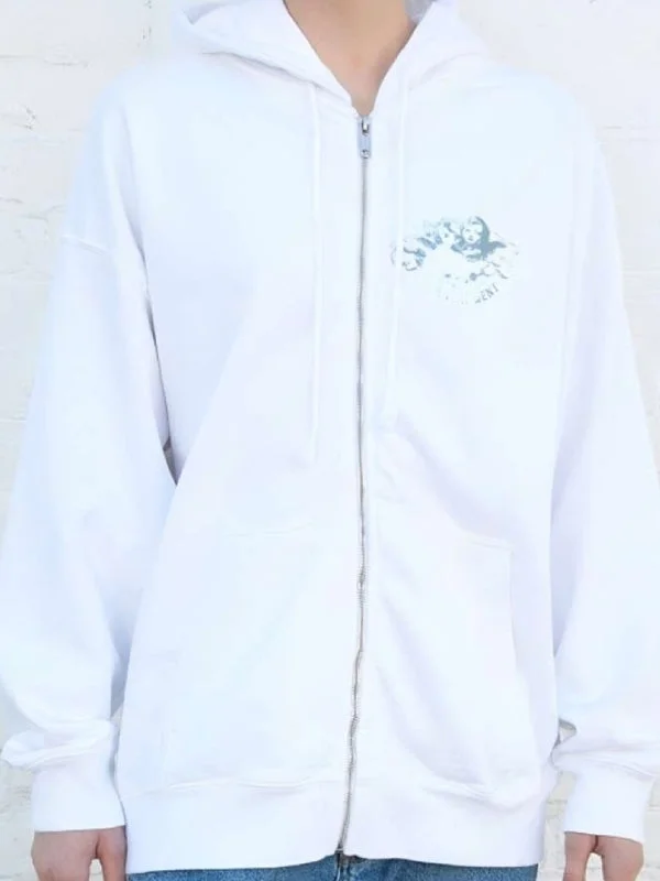 Heaven Sent Hoodie Hoodie with Thumb Holes Functional Cozy
