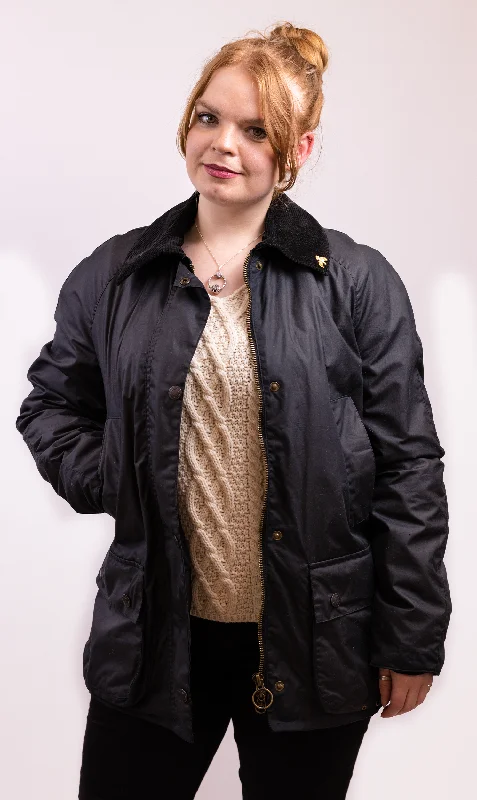 Ladies Lightweight Landowner Wax Walking Jacket - Navy Wool Fabric Cashmere Fabric Tweed Fabric Ladies Lightweight Landowner Wax Walking Jacket - Navy Wool Fabric Cashmere Fabric Tweed Fabric