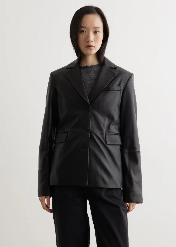 Aldo Leather Jacket Belted Jacket Elasticated Jacket Padded Jacket