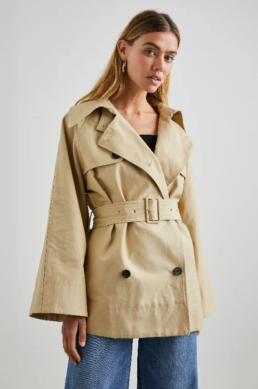 LUCIEN JACKET - KHAKI Faux Fur Jacket Real Fur Jacket Shearling Jacket