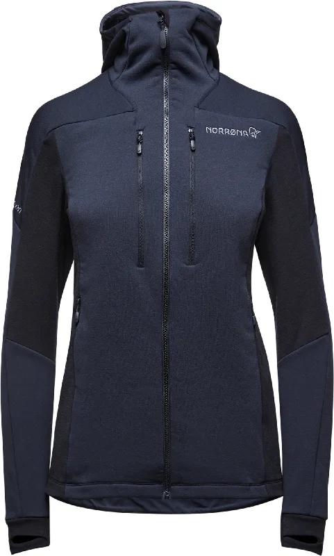 Trollveggen Powerstretch Pro Zip Hoodie - Women's|-|Sweat à capuche zippé Trollveggen Powerstretch Pro - Femme Hoodie with Applique Textured Unique Trollveggen Powerstretch Pro Zip Hoodie - Women's|-|Sweat à capuche zippé Trollveggen Powerstretch Pro - Femme Hoodie with Applique Textured Unique