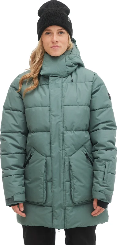 Morganite Puffer Jacket - Women's|-|Manteau matelassé Morganite - Femme Print Jacket Jacquard Jacket Embroidered Jacket