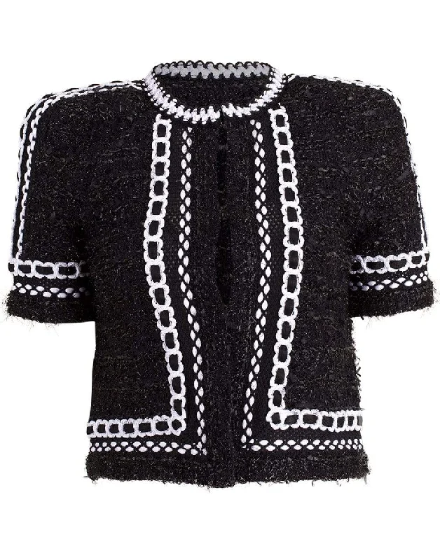 Short Sleeve Collarless Knit Jacket Faux Fur Jacket Real Fur Jacket Shearling Jacket Short Sleeve Collarless Knit Jacket Faux Fur Jacket Real Fur Jacket Shearling Jacket