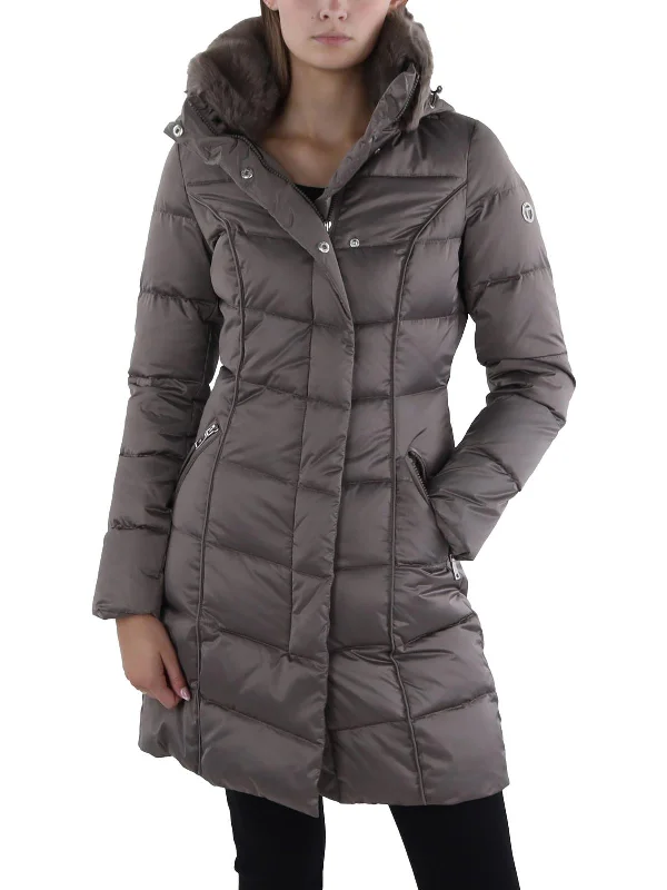 Womens Insulated Faux Fur Collar Puffer Jacket V-Neck Jacket Boat Neck Jacket Square Neck Jacket Womens Insulated Faux Fur Collar Puffer Jacket V-Neck Jacket Boat Neck Jacket Square Neck Jacket