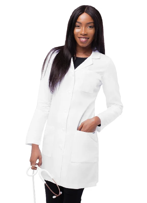 Adar Universal Womens 36" Slim-Fit Lab Coat Luxury Cashmere Wrap