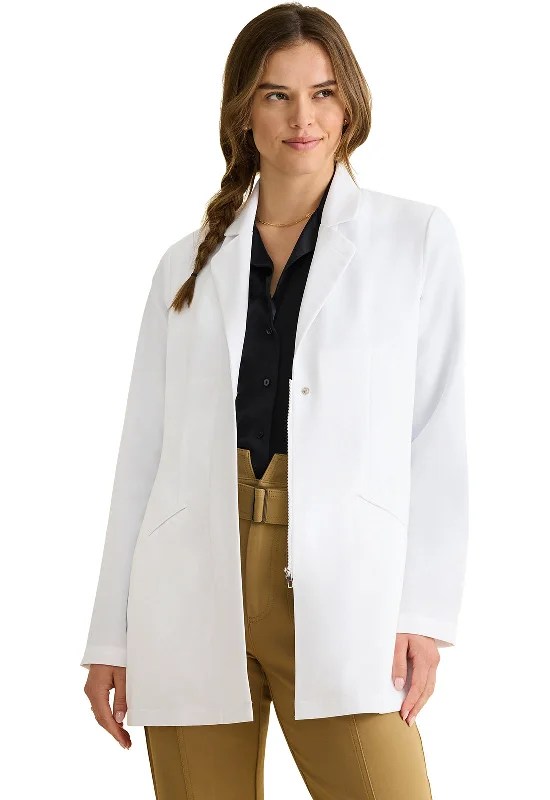 Healing Hands Fable Womens 31" Lab Coat Warm Hooded Poncho