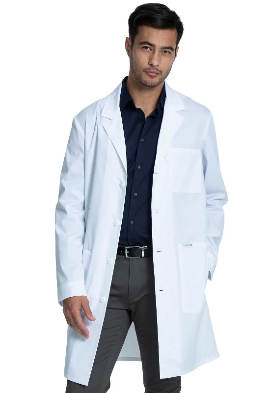 Project Lab by Cherokee Unisex 38" Lab Coat Pastel Wool Peacoat