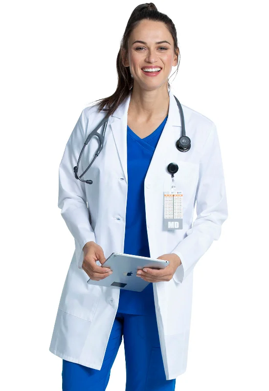 Project Lab by Cherokee Womens 33" Lab Coat Classic Riding Jacket