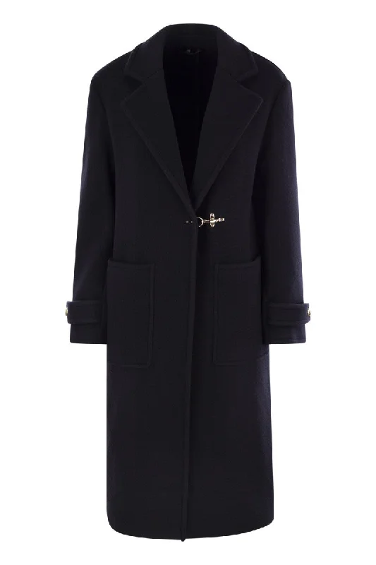 Wool and Cashmere Coat Lightweight Windbreaker