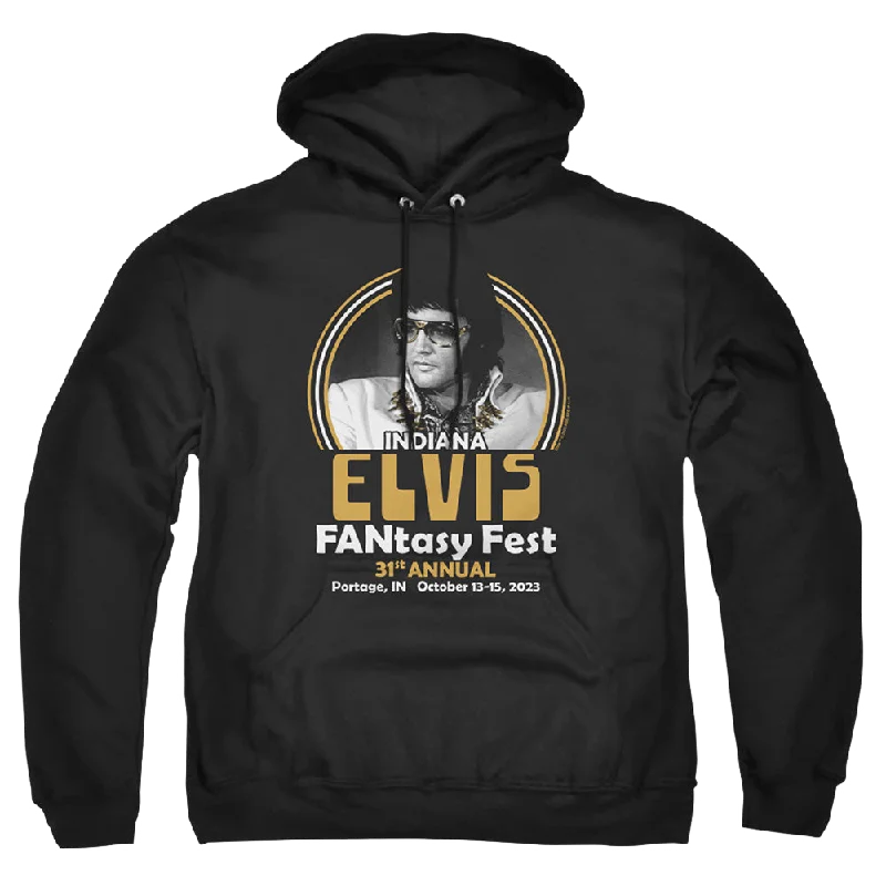 Elvis Presley Fantasy Fest 2023 - Pullover Hoodie Slouchy Comfort Pullover