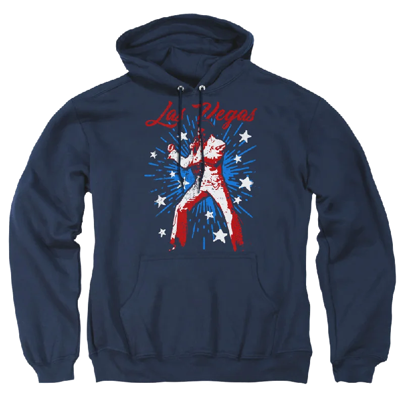 Elvis Presley Vegas Superstar - Pullover Hoodie Thick Cable Knit