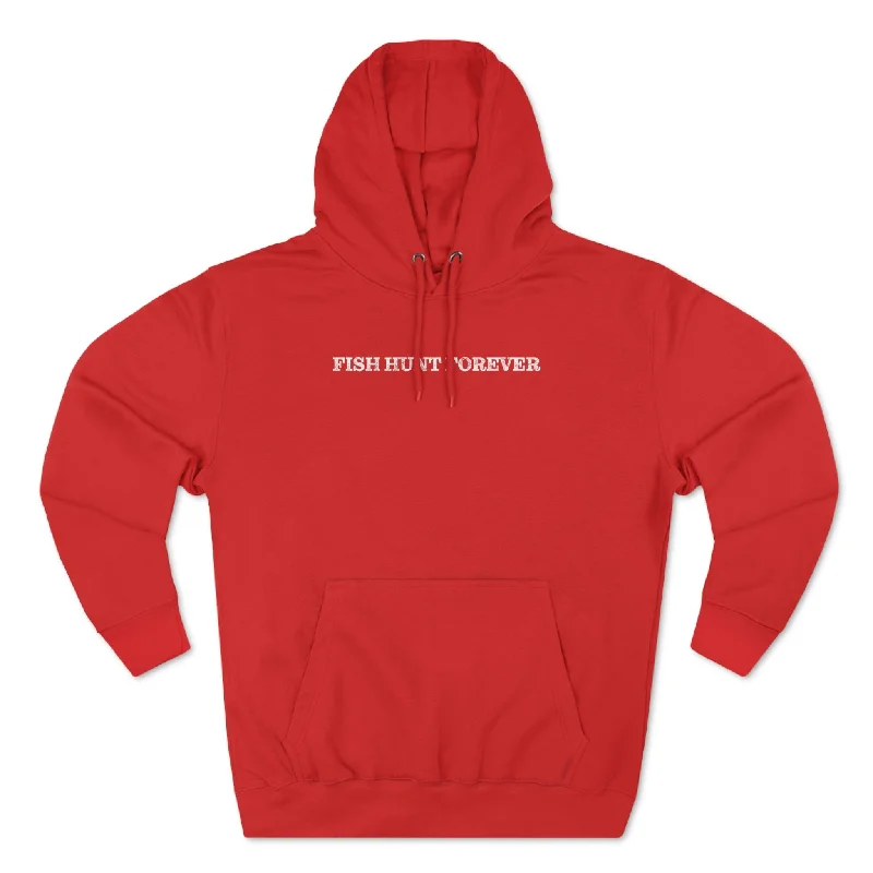 FHF - I Fish Unisex Premium Pullover Hoodie Short Sleeve Top