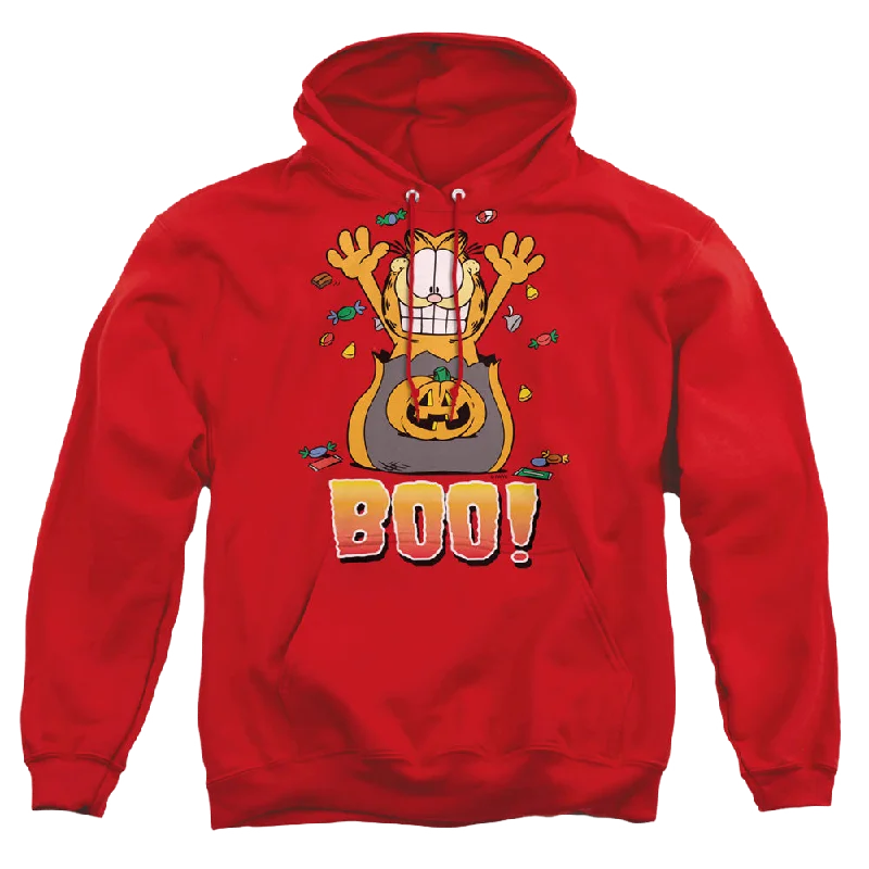 Garfield Boo! - Pullover Hoodie Zipper Front Cardigan