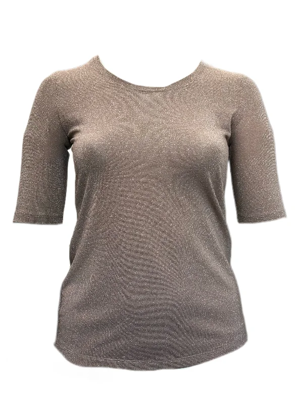 Marina Rinaldi Women's Pink Vamp Knitted Sweater Size S NWT Turtle Neck Boat Neck Asymmetrical Neck