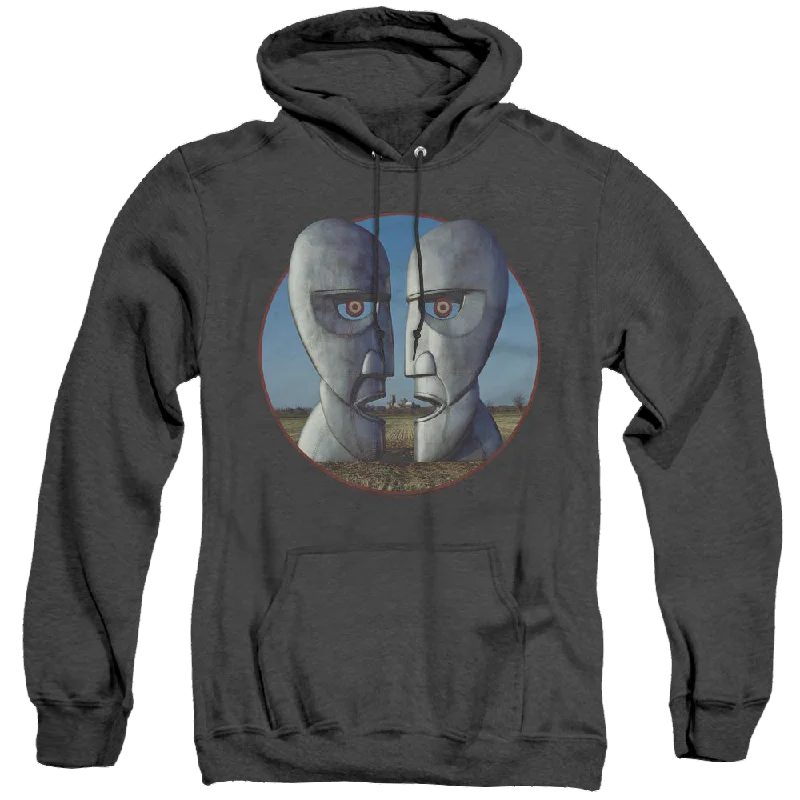 Pink Floyd Division Bell Cover - Heather Pullover Hoodie Oblong Neck Pullover