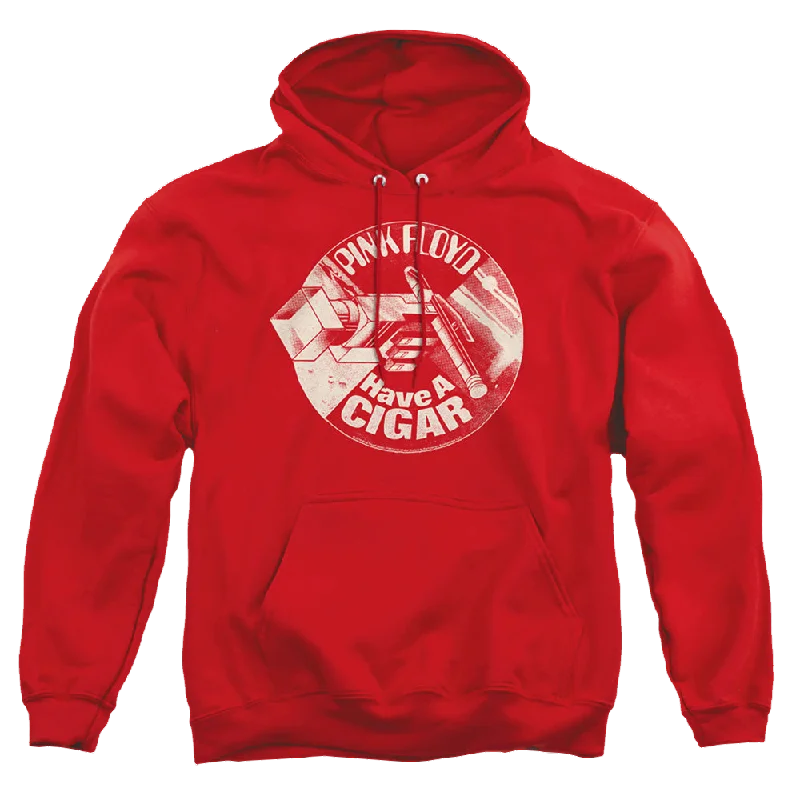 Pink Floyd Just A Cigar - Pullover Hoodie Bardot Neck Top