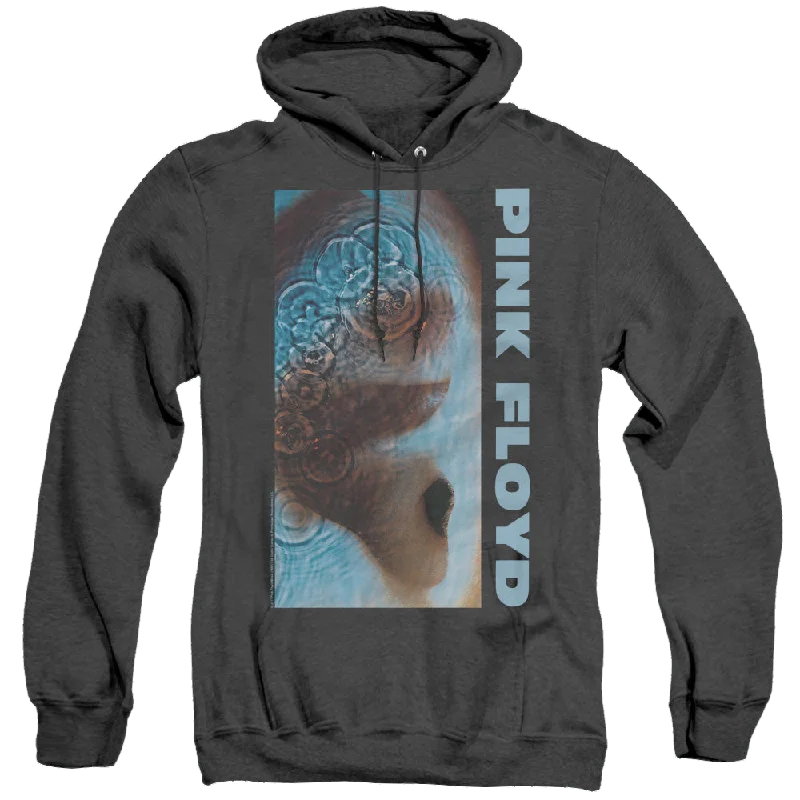 Pink Floyd Meddle - Heather Pullover Hoodie Mock Neck Pullover
