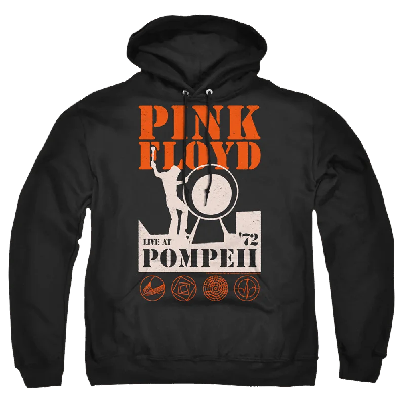 Pink Floyd Pompeii - Pullover Hoodie Wrist Length Sleeve
