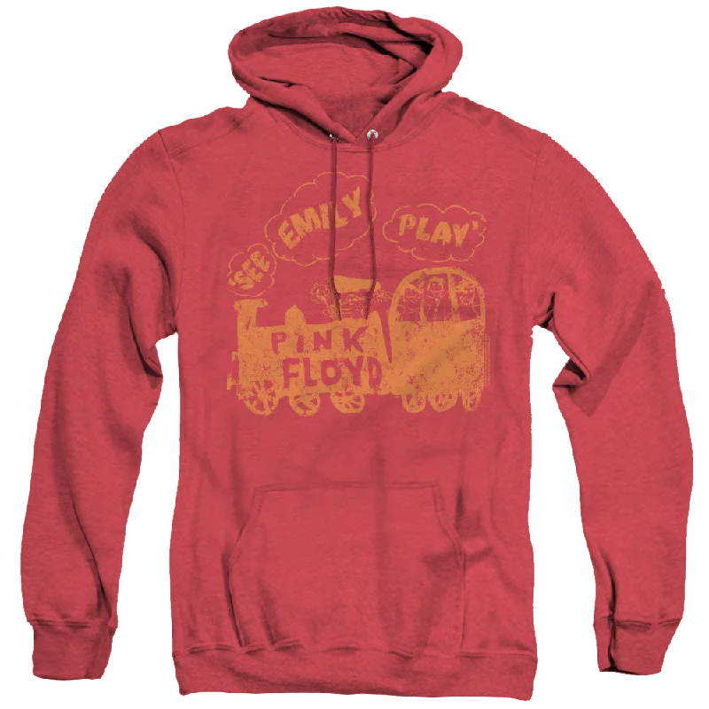 Pink Floyd See Emily Play - Heather Pullover Hoodie Besom Neck Pullover