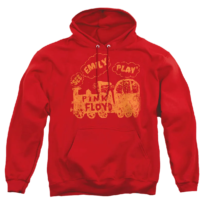 Pink Floyd See Emily Play - Pullover Hoodie Boxy Neck Sweater