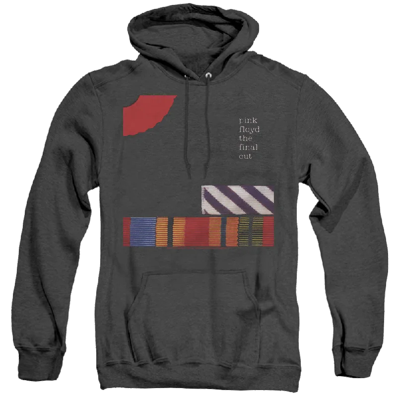 Pink Floyd The Final Cut - Heather Pullover Hoodie One Shoulder Top