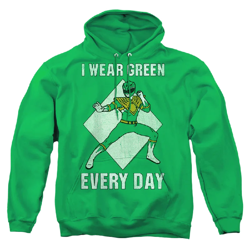 Power Rangers Always Green - Pullover Hoodie High Neck Pullover