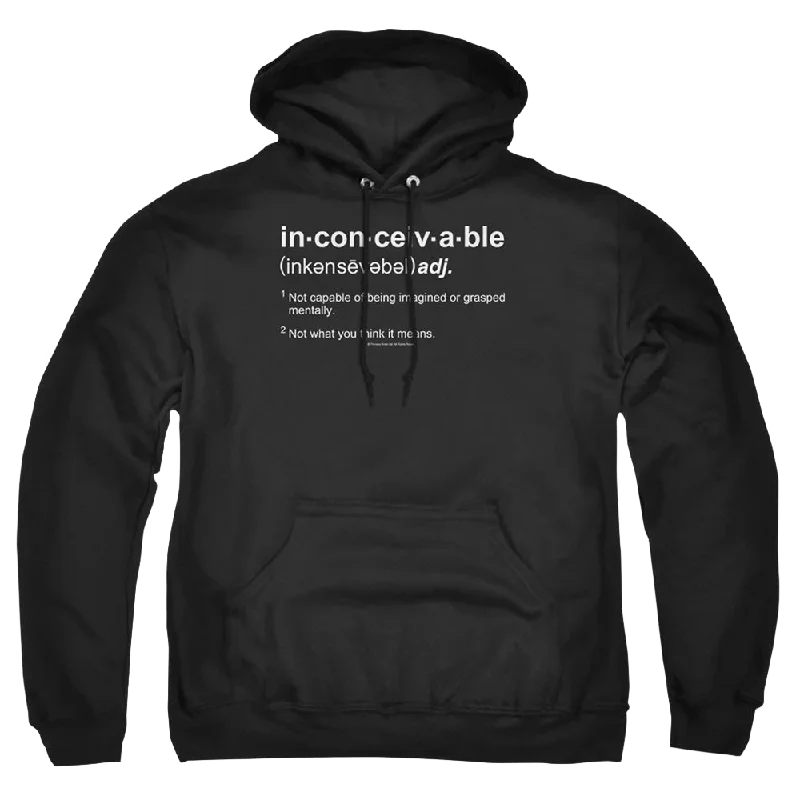 Princess Bride, The Definition - Pullover Hoodie Textured Knit Design
