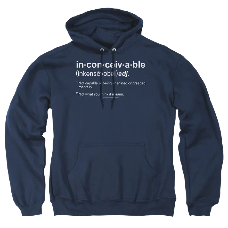 Princess Bride, The Definition - Pullover Hoodie Faux Fur Trim
