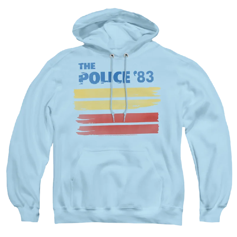 The Police 83 - Pullover Hoodie Boat Neck Sweater