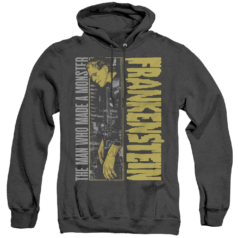 Universal Monsters The Man Who Made A - Heather Pullover Hoodie Turtleneck Warm Pullover