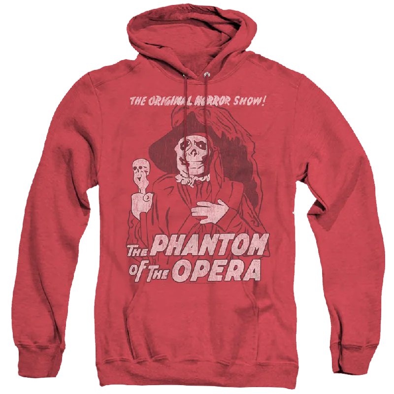 Universal Monsters The Phantom - Heather Pullover Hoodie Bateau Neck Pullover