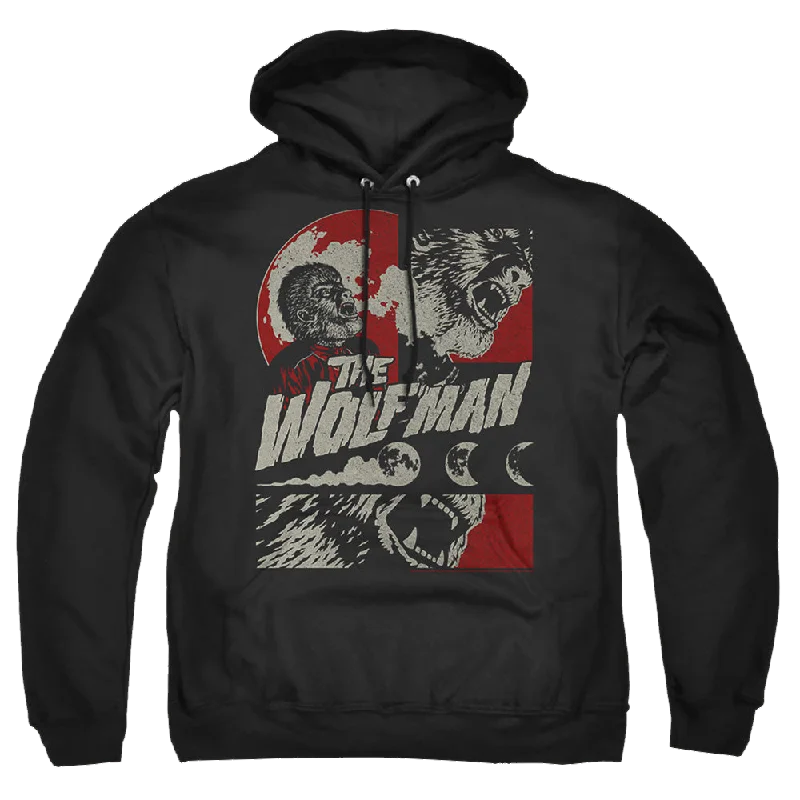 Universal Monsters When The Wolfbane Blooms - Pullover Hoodie Besom Neck Pullover