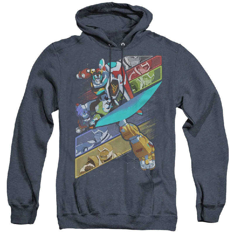 Voltron Legendary Defender Crisscross - Heather Pullover Hoodie Boyleg Sleeve Pullover Voltron Legendary Defender Crisscross - Heather Pullover Hoodie Boyleg Sleeve Pullover