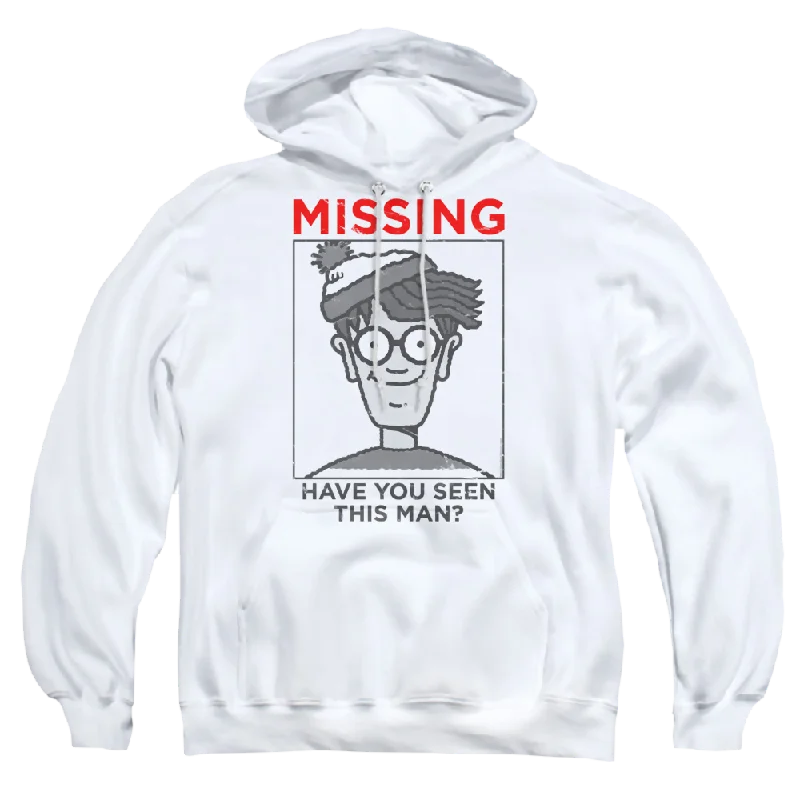 Where's Waldo Missing - Pullover Hoodie Fleece Warm Pullover
