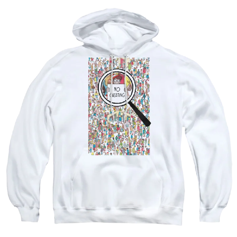 Where's Waldo No Cheating - Pullover Hoodie Thick Cable Knit