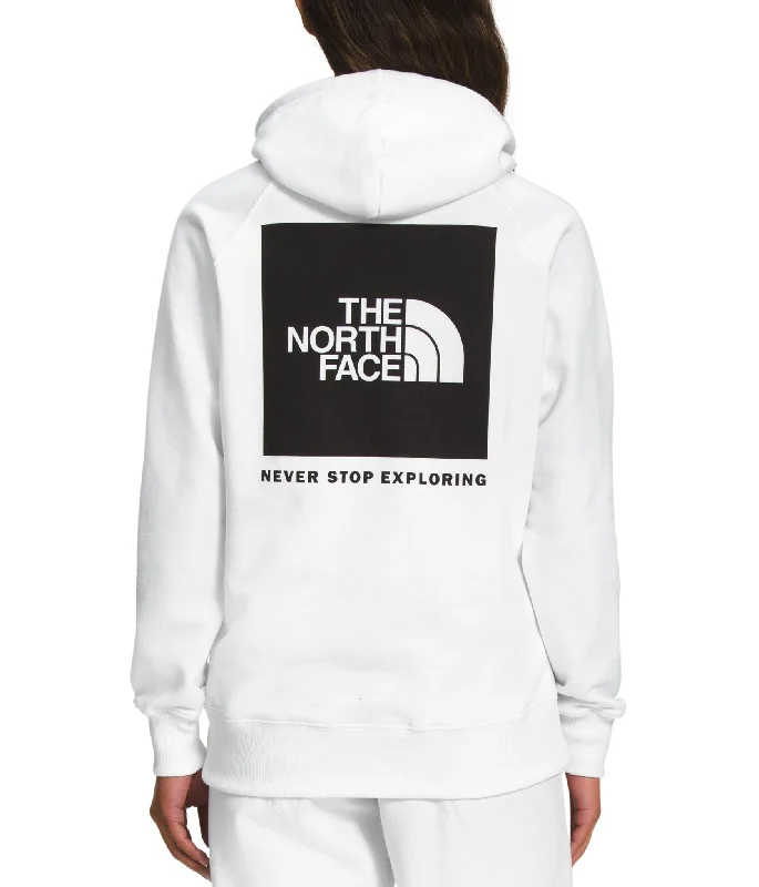 Women's Box NSE Pullover Hoodie Asymmetrical Neck Pullover