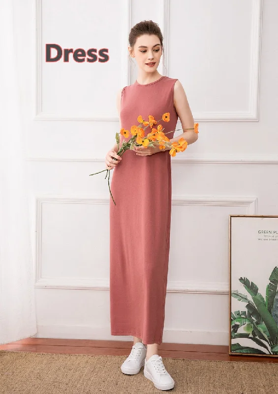 Rose pink dress