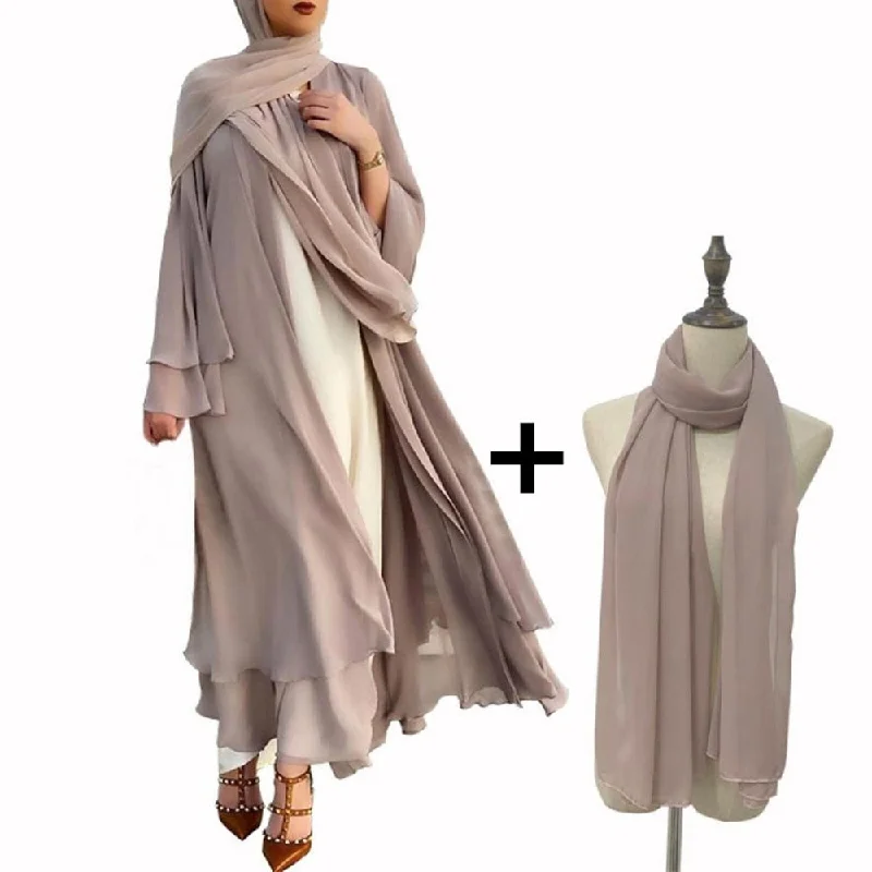 Khaki with hijab