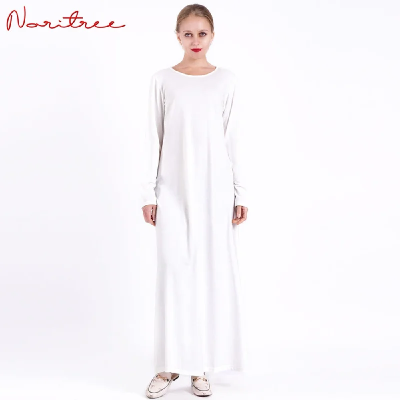 white inner dress