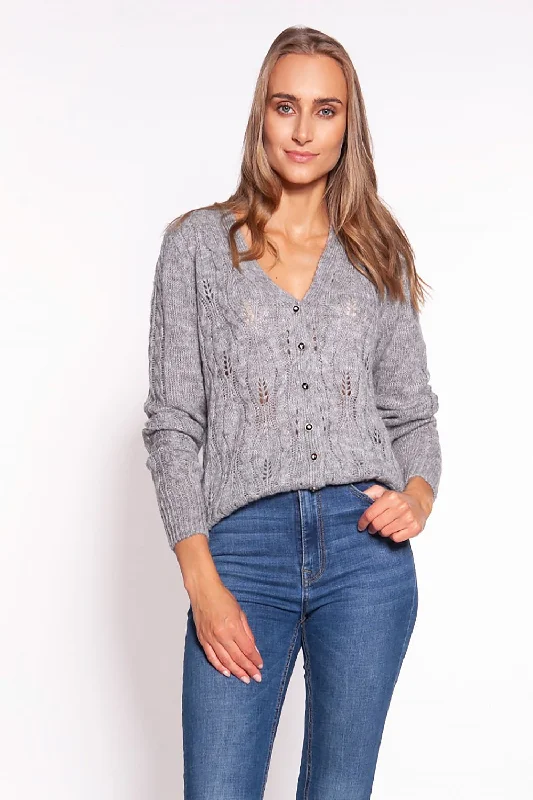 Cardigan MKM Patchwork Embroidered Appliqued
