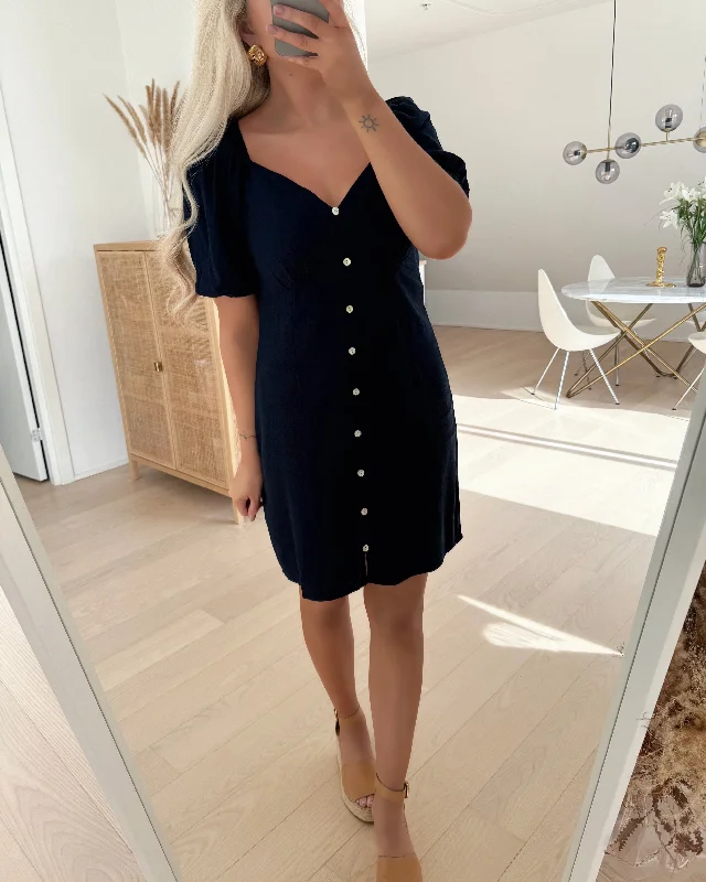 Vero Moda kjole mymilo 2/4 short botton navy blazer Fashion Women's Blazer