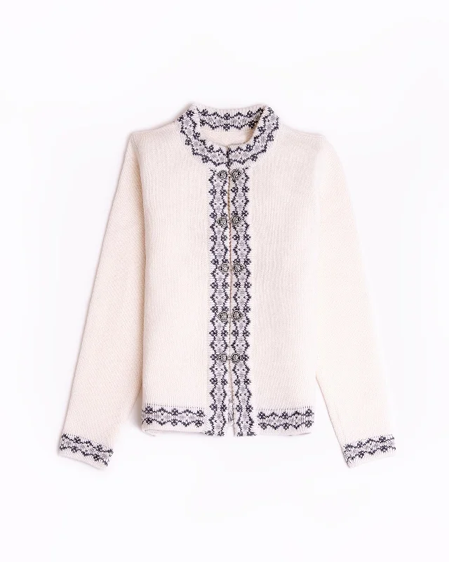 Seto women's cardigan Plaid Cardigan Polka Dot Checkered