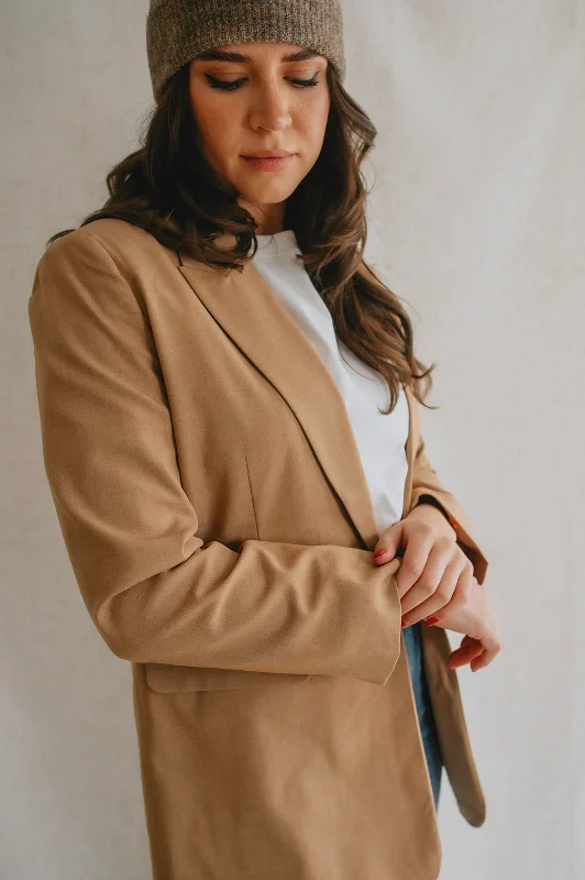 The Danta Blazer - Tiger's Eye Women's Unique Blazer