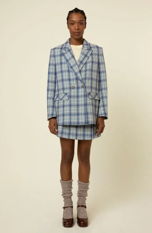 The Garance Blazer by FRNCH - Blue Jean Women's Elegant Suit