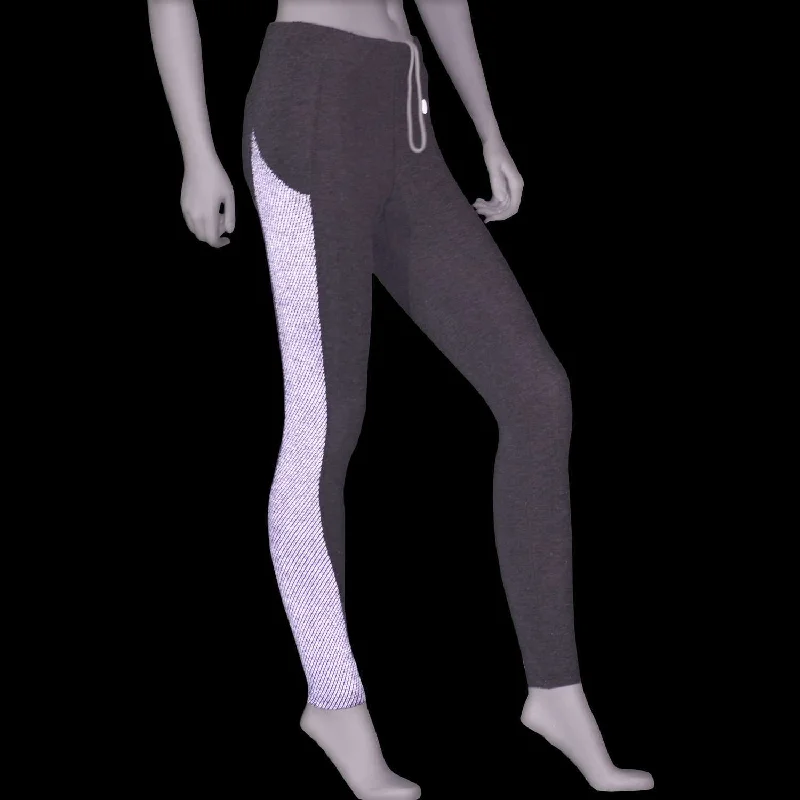 Women's Reflective Trailblazer High Rise Tight in Heather Gray Women's Vintage Suit
