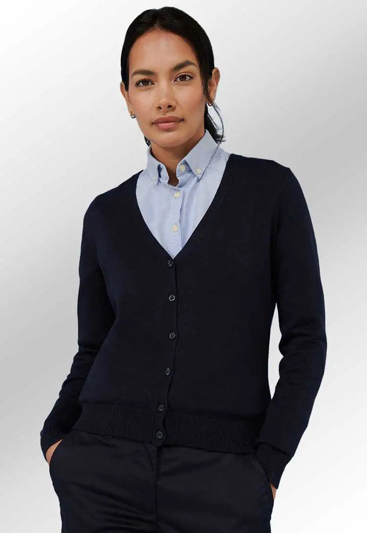 Women's V Neck Cardigan HB726 Nylon Fabric Polyester Fabric Spandex Fabric