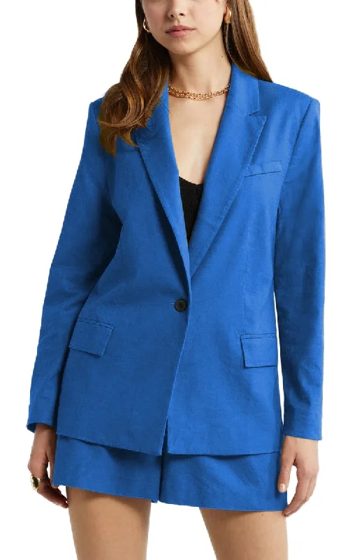 2 Piece Fashion Slim Single Buttons Women's Suit (Blazer+Shorts) Women's Vintage Suit 2 Piece Fashion Slim Single Buttons Women's Suit (Blazer+Shorts) Women's Vintage Suit