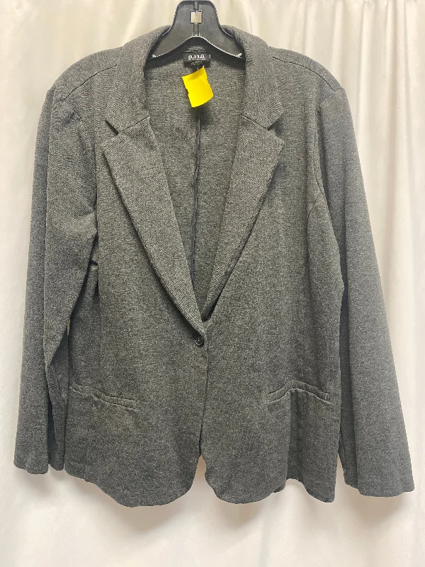 Blazer By Ana In Grey, Size: Xl Women's Pencil Blazer